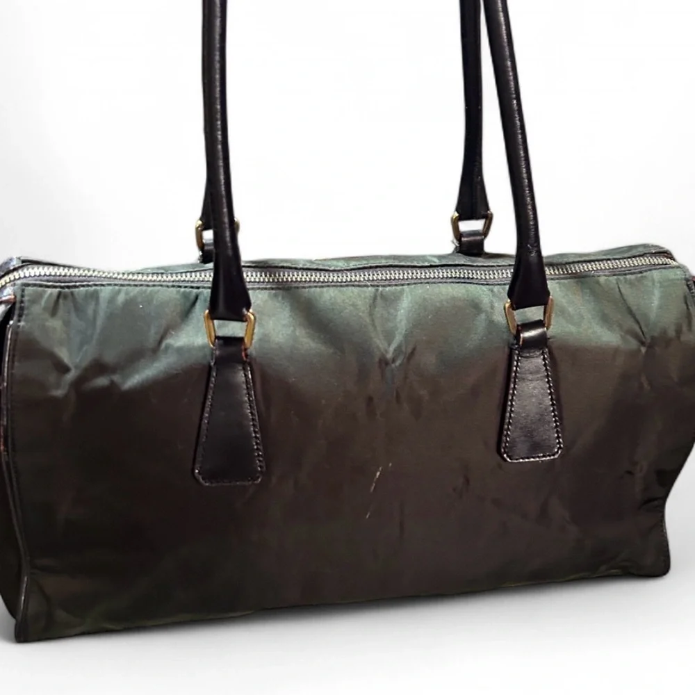 Prada Vintage Brown Women's Shoulder Handbag - Picture 14 of 16